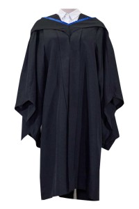 訂購香港都會大學護理學碩士畢業袍  深藍色幼邊畢業披肩網上下單   N&HS  MNCMNF  碩士畢業袍 畢業袍 學系顏色 DA357